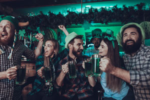 Beer on St. Patricks Day